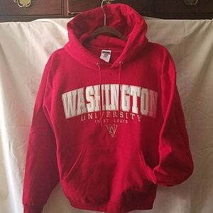 Small Washington University in St. Louis hoodie
